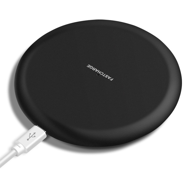 Fast charging wireless Qi Mobile Phone Wireless Charging round Pad